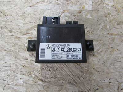 Mercedes Tire Pressure Monitor Control Module Unit TPMS A2215402362 C216 W221 CL550 S550 S CL Class